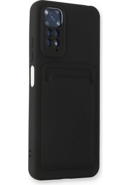 Xiaomi Redmi Note 11S Kılıf Kelvin Kartvizitli Silikon - Siyah modelleri