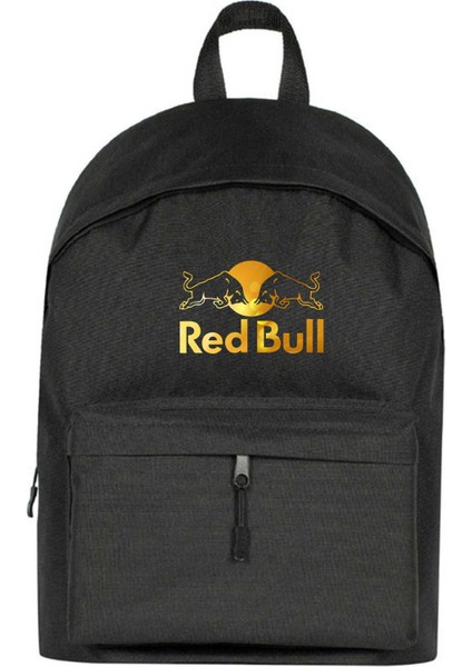 Redbull Gold Sırt Çantası Siyah Renk