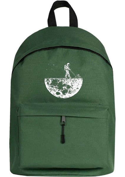 Moon Life Sırt Çantası Yeşil Renk