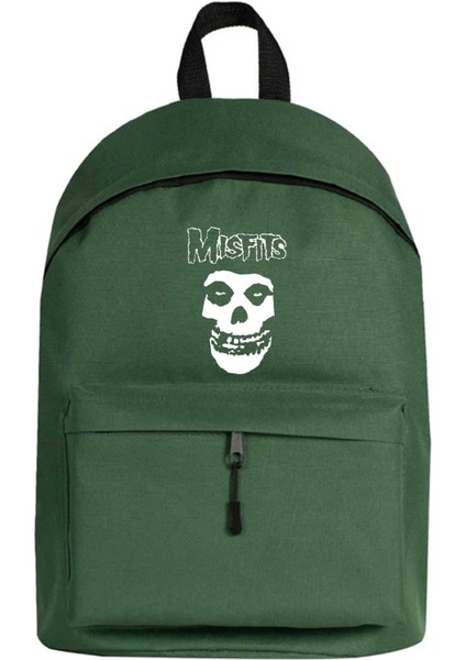 Misfits Sırt Çantası Yeşil Renk