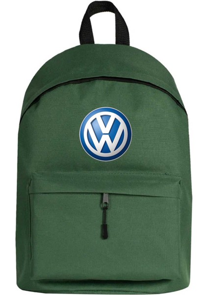 Volkswagen Logo Sırt Çantası Yeşil Renk
