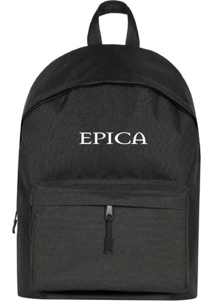 Epica Logo Sırt Çantası Siyah Renk