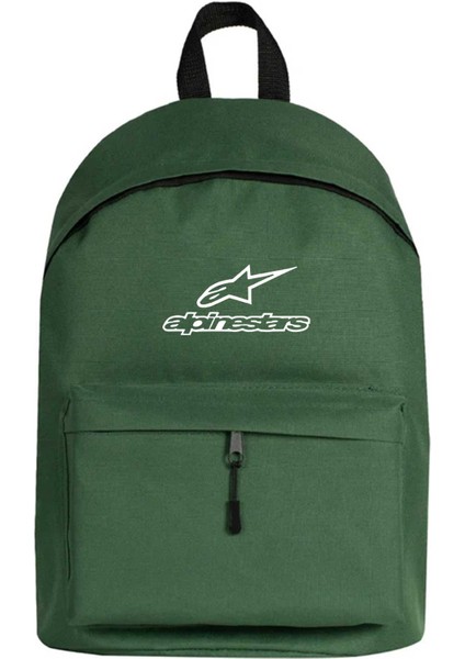 Alpinestars Logo Text Sırt Çantası Yeşil Renk