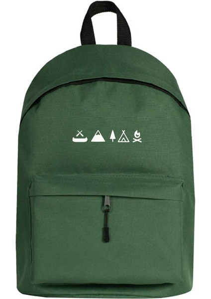 Camp Icon Sırt Çantası Yeşil Renk