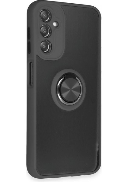 Samsung Galaxy A14 4g Kılıf Montreal Yüzüklü Silikon Kapak - Siyah fiyatları