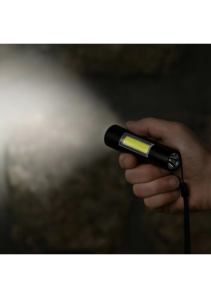 Kutulu Mini El Feneri – Taşınabilir LED Kamp ve Acil Durum El Ası Plastik Gövde modelleri