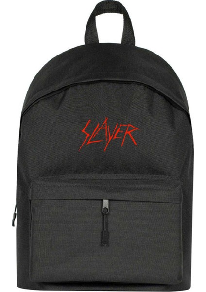 Slayer Logo Sırt Çantası Siyah Renk