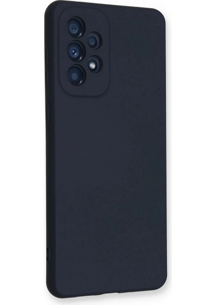Samsung Galaxy A33 5g Kılıf Nano Içi Kadife Silikon - Lacivert fiyatları
