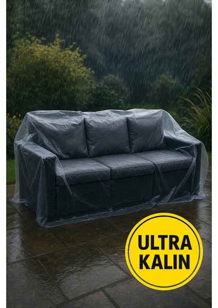 Ultra Kalın 3 Kişilik Bahçe Koltuk Koruma Örtüsü Yağmur Geçirmez Koltuk Mobilya Naylonu 330X180 modelleri