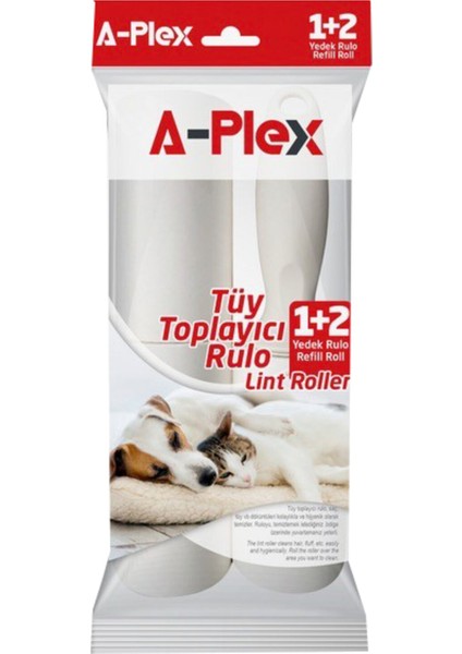 Tüy Toplayıcı Rulo + 2 Yedek