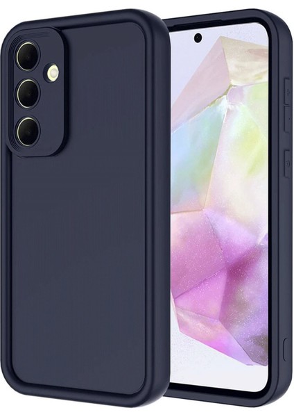 A36 Kılıf Viera Silikon - LACIVERT-(5796)