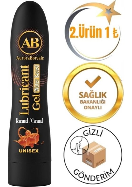 A B Kayganlaştırıcı 125 ml Karamel Aromalı Yenilebilir Süper Jel 2'ci Ürün 1 Tl