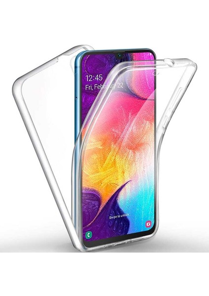 Galaxy A02 Kılıf Tcmk Enjoy Kapak-Renksiz
