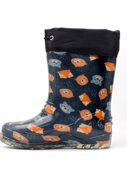 Içi Yünlü Su Geçirmez Çocuk Yağmur Çizmesi fiyatları