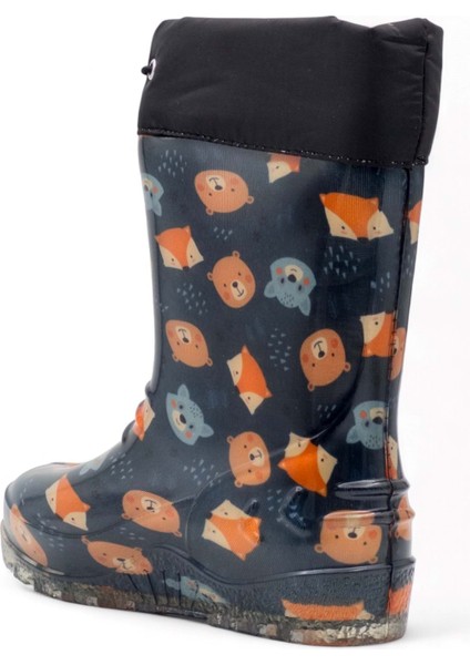 Içi Yünlü Su Geçirmez Çocuk Yağmur Çizmesi fırsatları