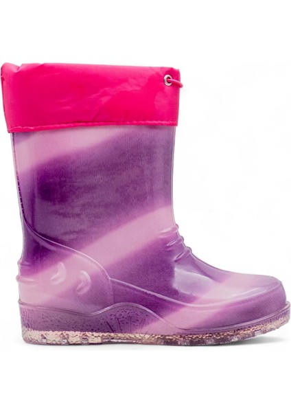 Içi Yünlü Su Geçirmez Çocuk Yağmur Çizmesi