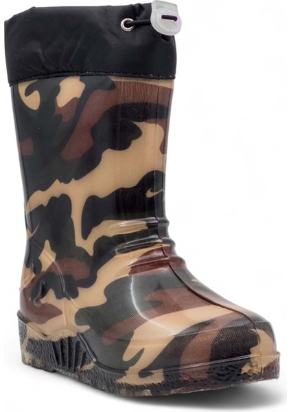 Içi Yünlü Su Geçirmez Çocuk Yağmur Çizmesi modelleri