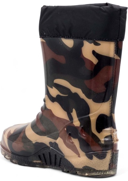 Içi Yünlü Su Geçirmez Çocuk Yağmur Çizmesi fırsatları