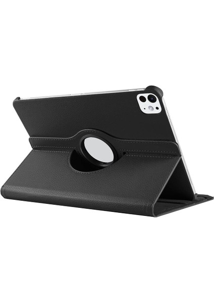 iPad Pro 11 2025 M5 Zore Dönebilen Standlı Kılıf - Lacivert