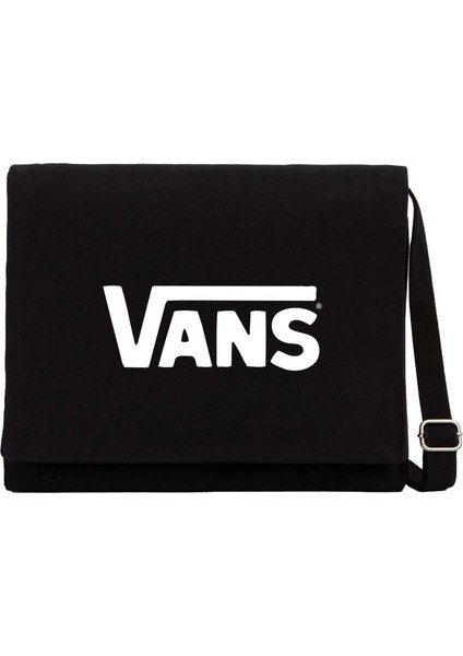 Vns Siyah Kanvas Postacı Çantası