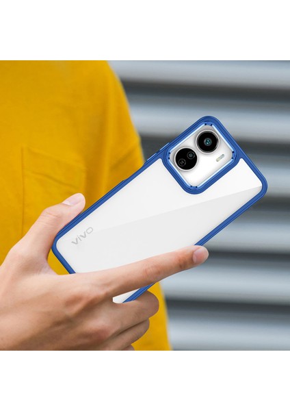 Vivo Y16 Kılıf Tcmk Flora Kapak-Kırmızı indirimleri