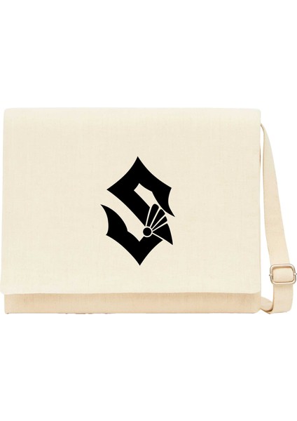 Sabaton Classic Krem Kanvas Postacı Çantası