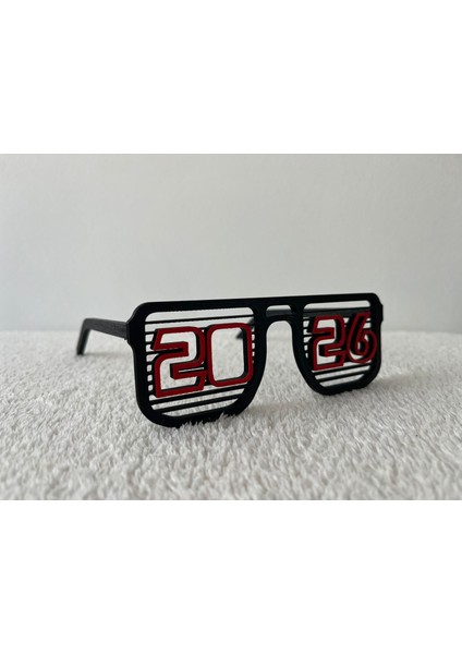 3D Siyah Yılbaşı Gözlük fırsatları