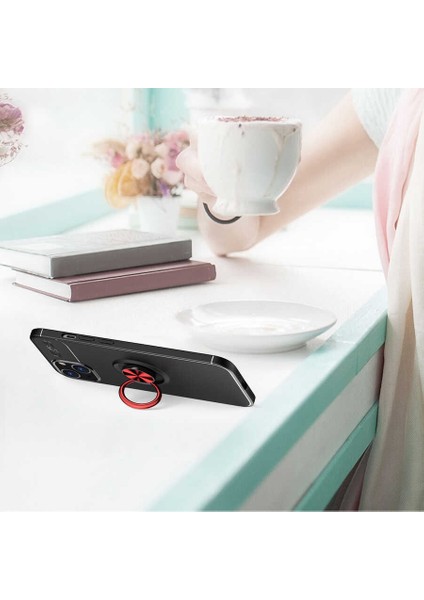 iPhone 14 Kılıf Tcmk Ravel Silikon Kapak-Siyah indirimleri