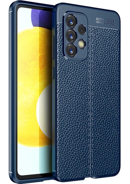 Galaxy A33 5g Kılıf Tcmk Niss Silikon Kapak-Lacivert