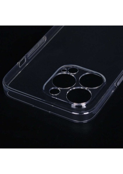 iPhone 13 Pro Max Kılıf Tcmk Imax Silikon-Renksiz