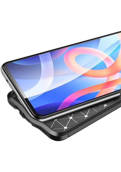 Xiaomi Poco M4 Pro 5g Kılıf Tcmk Niss Silikon Kapak-Lacivert modelleri