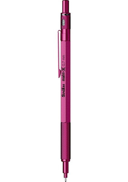 Matri-X Versatil Kalem 0.7 mm Metalik Pembe