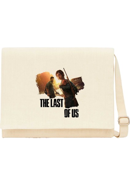 The Last Of Us Escape Krem Kanvas Postacı Çantası