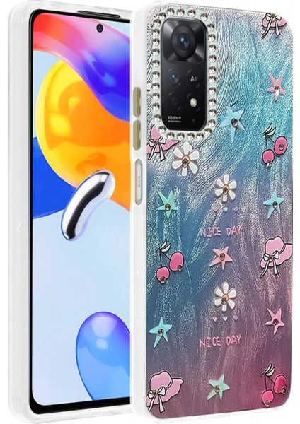 Ieg Xiaomi Redmi Note 12 Pro 4g Kılıf Blade Aynalı Desenli Kapak - Desen 4