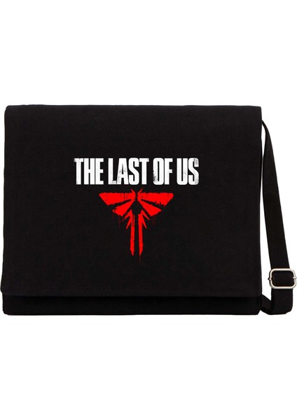 The Last Of Us Blood Siyah Kanvas Postacı Çantası