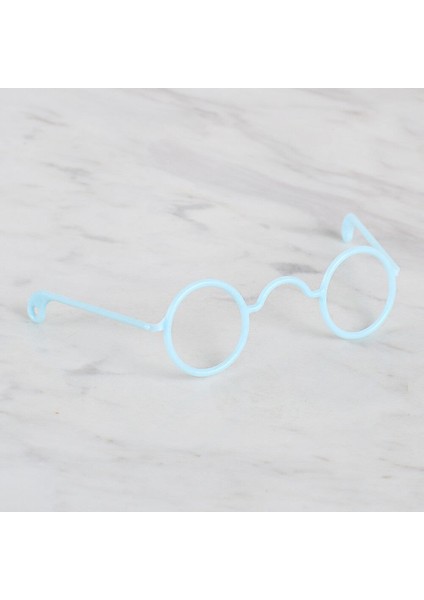 Loren Plastik Amigurumi Gözlük Mavi