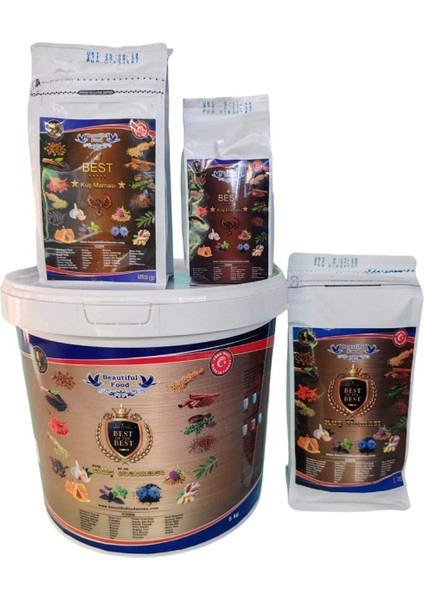 Best 5 Kg(Kova) Beautiful Food Kuş Maması