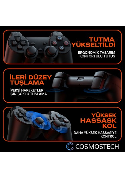 P30 Max Ultra Hd Akıllı Projektör + 36.600 Dahili Oyunlu Konsol Seti (2 Gamepad) – Wifi Destekli, Online Uygulamalı, HDMI Bağlantılı