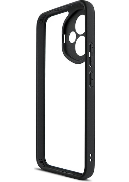 Honor 400 Kılıf Kamera Korumalı Şeffaf Arka Yüzey Tcmk New Roll Kapak - Siyah modelleri