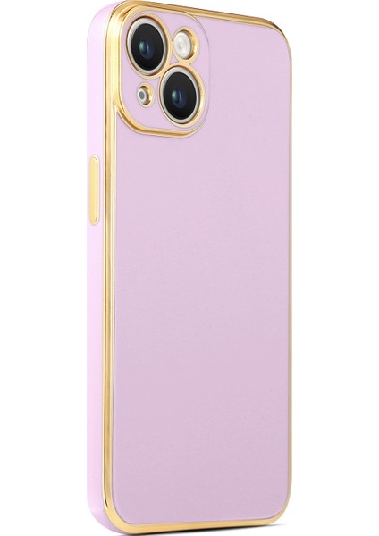 Apple iPhone 14 Plus Kılıf Tcmk Bark Kapak-Lila