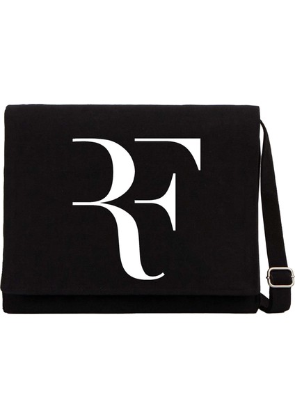 Rafael N.l Siyah Kanvas Postacı Çantası