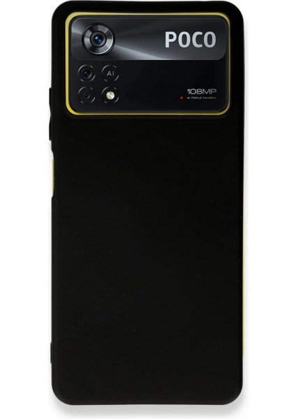 Ieg Xiaomi Poco X4 Pro 5g Kılıf First Silikon - Siyah