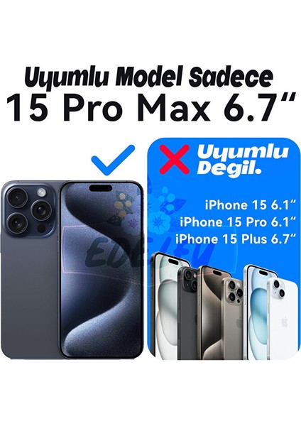 Iphone 15 Pro Max Uyumlu Lüks Kılıf Mat Renk Geçişli Hologram Kılıf fırsatları
