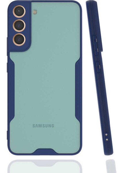 Galaxy S22 Plus Kılıf Tcmk Parfe Kapak-Lacivert