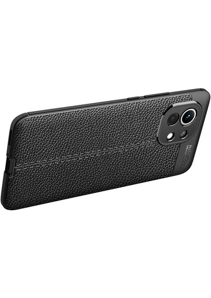 Xiaomi Mi 11 Kılıf Tcmk Niss Silikon Kapak-Siyah fiyatları