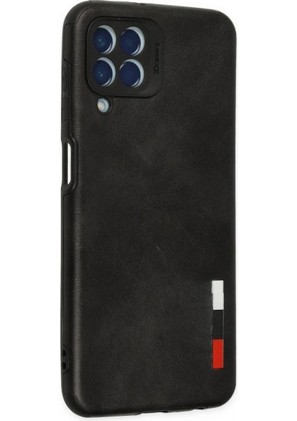 Ieg Samsung Galaxy M33 Kılıf Loop Deri Silikon - Siyah modelleri
