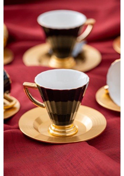 Alice 6 Kişilik Kahve Fincanı Takımı - 90 ml