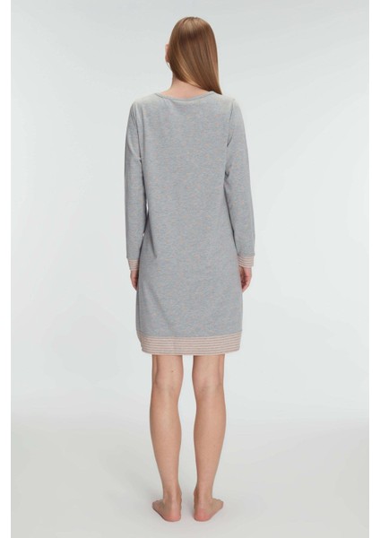 Pamuklu Uzun Kollu Gecelik fiyatları