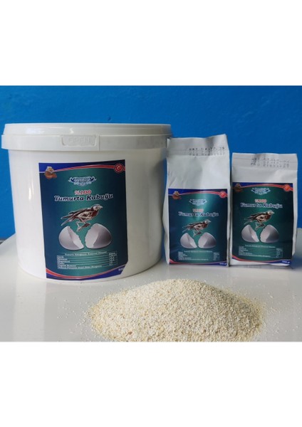 Yumurta Kabuğu 5 Kg(Kova) Beautiful Food Kuş Maması