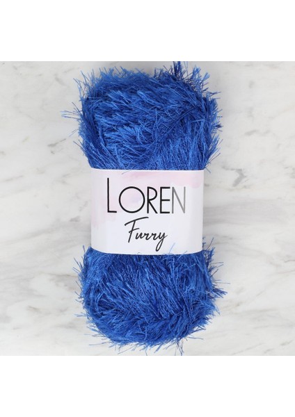 Loren Furry Saks Mavisi El Örgü Ipi - RF004 - 34043